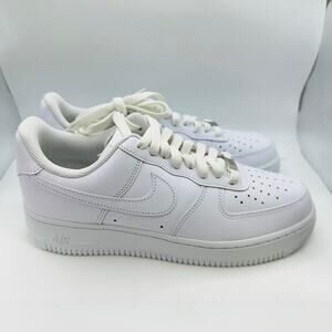 Nike Air Force 1 '07 Low Women's Sneaker 'Triple White' | Size 9 US / Men's 7.5